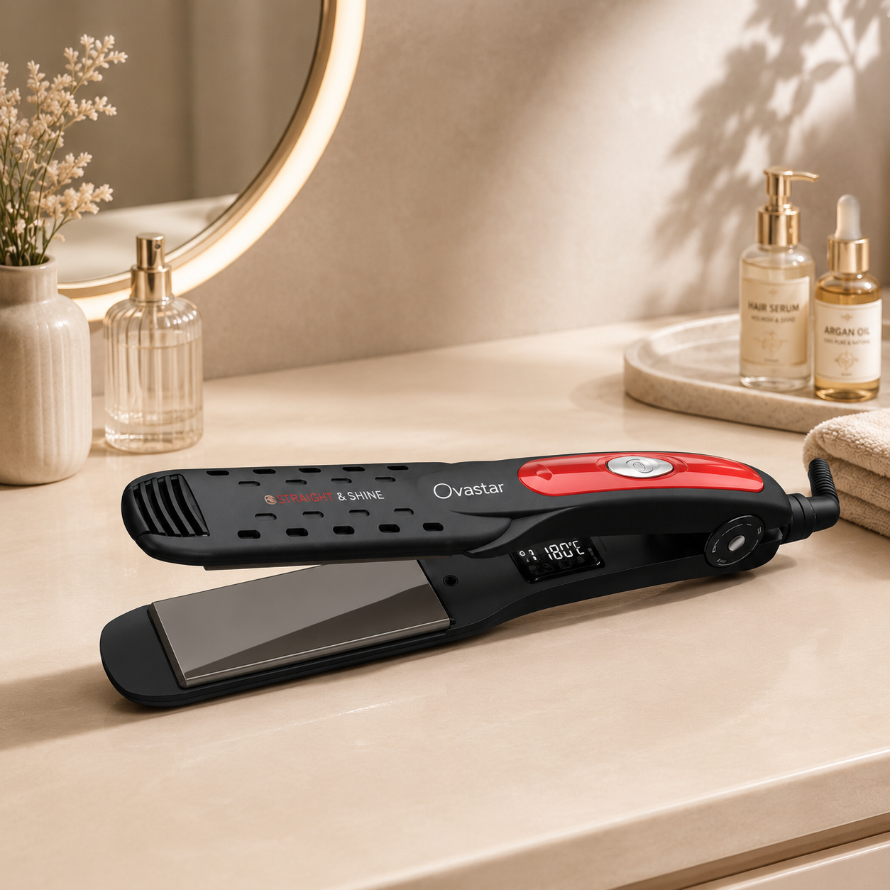 Wet And Dry Hair Straightener