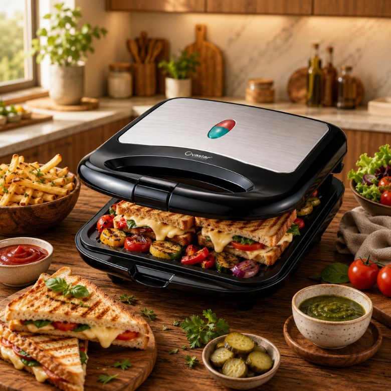 Sandwich Toaster/Grill Toaster 750W