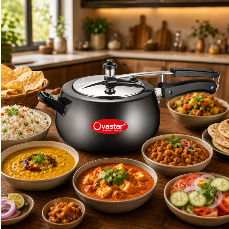 Pressure cooker 3ltr Hard anodised