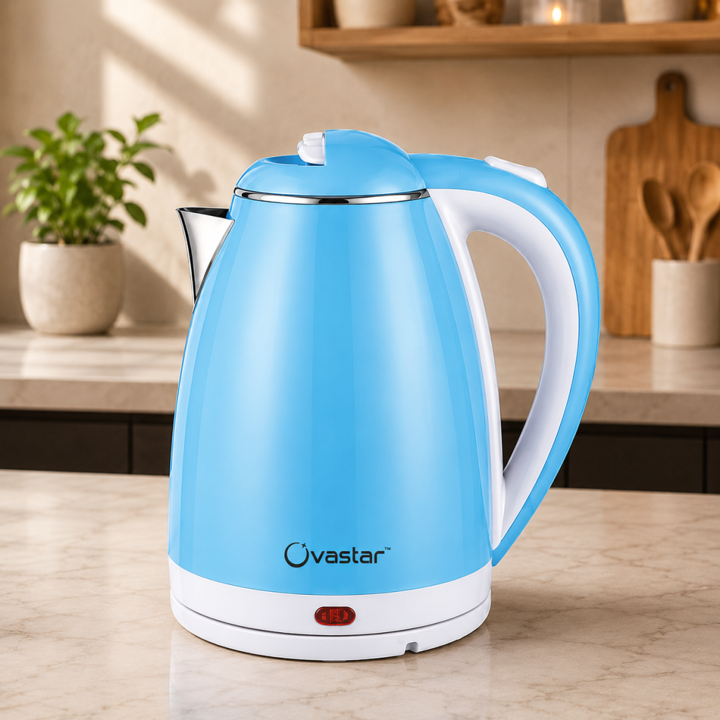 Electric Kettle Outside plastic inside steel