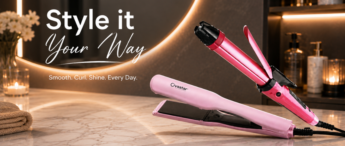 Hair Curler & Straightner